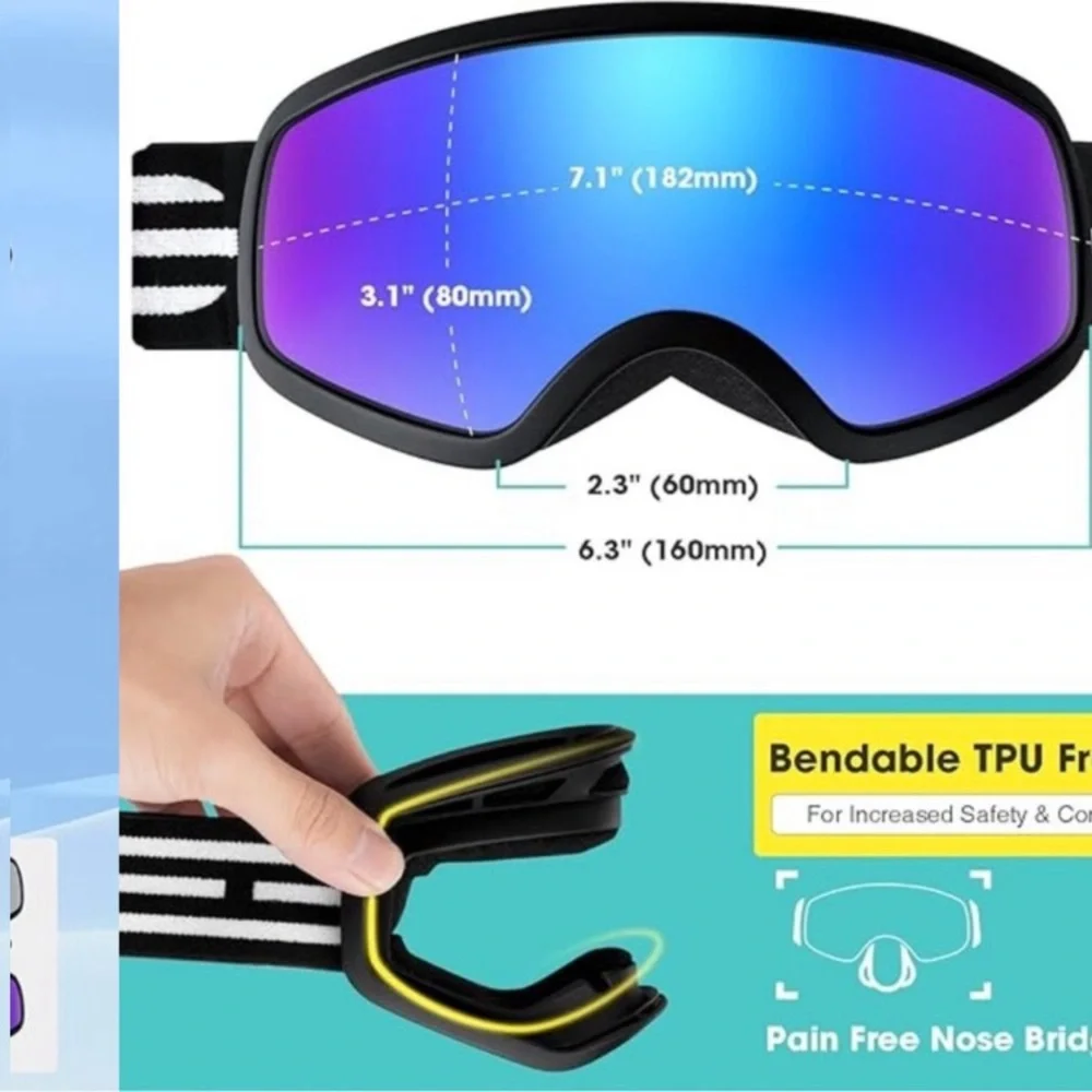 Kids Ski Goggles new